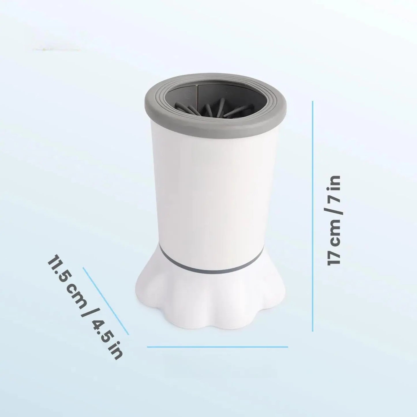 ALL for PAWS Automatic Dog Paw Cleaner, Dog Foot Washer Electric Paw Washer for Dogs Portable Paw Cleaner Cup, Mud Paw Clean Station, Silicone Brush Soft for Paws, Two Speed, Suction Cup Bottom