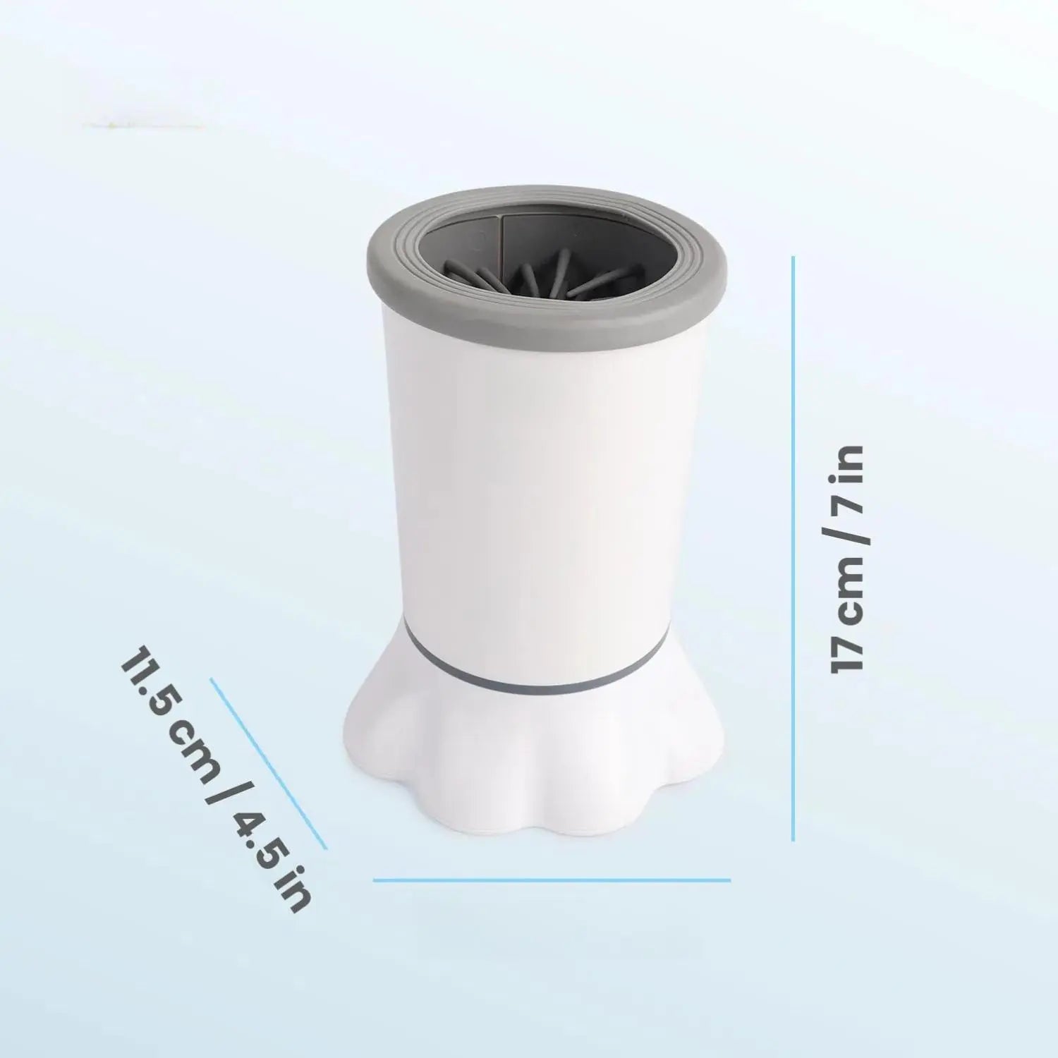 ALL for PAWS Automatic Dog Paw Cleaner, Dog Foot Washer Electric Paw Washer for Dogs Portable Paw Cleaner Cup, Mud Paw Clean Station, Silicone Brush Soft for Paws, Two Speed, Suction Cup Bottom