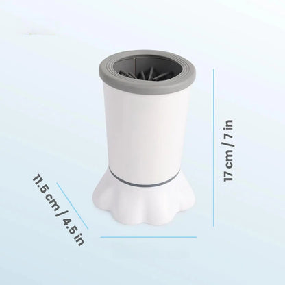 ALL for PAWS Automatic Dog Paw Cleaner, Dog Foot Washer Electric Paw Washer for Dogs Portable Paw Cleaner Cup, Mud Paw Clean Station, Silicone Brush Soft for Paws, Two Speed, Suction Cup Bottom