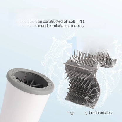 ALL for PAWS Automatic Dog Paw Cleaner, Dog Foot Washer Electric Paw Washer for Dogs Portable Paw Cleaner Cup, Mud Paw Clean Station, Silicone Brush Soft for Paws, Two Speed, Suction Cup Bottom